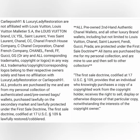 **SOLD** Authentic Pre-owned Yves Saint Laurent Cassandre Card Key Pouch - Picture 14 of 14